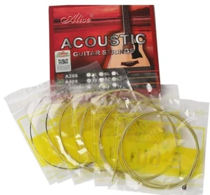 Cuerdas de guitarra acústica Alice A408K-SL luz acero inoxidable antiróxido - Imagen 1 de 4