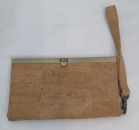 Wallet Wristlet RFID Protection Cork Outer FSU Florida State Seminoles Interior Cover
