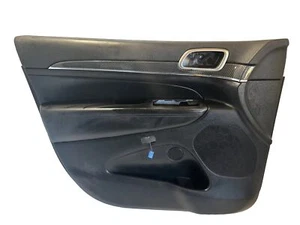 Jeep Grand Cherokee Cubierta de puerta delantera izquierda cuero negro 62662D 20 - Afbeelding 1 van 12