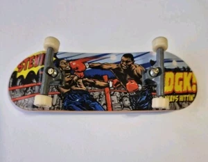 DGK Stevie Williams Tech Mike Tyson Deck Always Hittin Rare White Wheels  - Picture 1 of 6