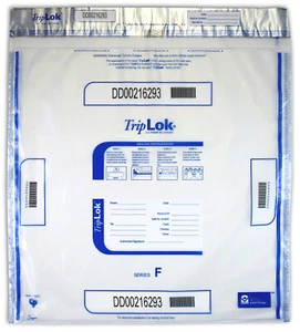 20x20 TripLok, white, 50 Deposit Bags - Picture 1 of 1