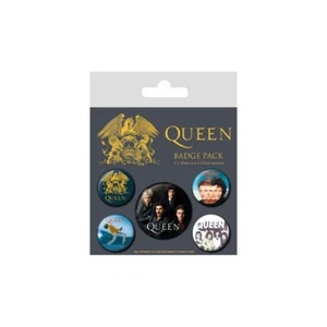 Paquete de 5 insignias clásicas de Queen - Imagen 1 de 1