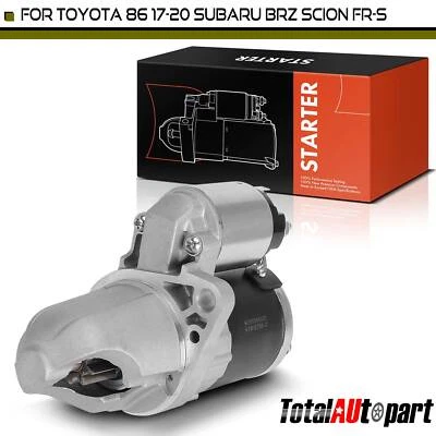 New Starter Motor for Toyota 86 2017-2020 Subaru BRZ Scion FRS 1.4KW 12V CCW 9T - Image 1 of 4