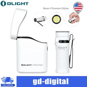 Olight Baton 4 Premium Edition EDC Flashlight for Camping, Emergencies, Outdoors - Picture 1 of 21