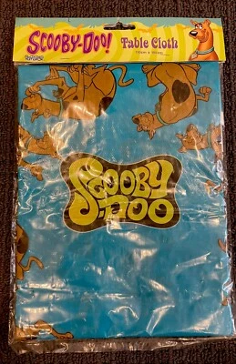 Scooby Doo Plastic Table Cover, Cloth, Party, Celebration, Birthday — 第 1/3 张图片