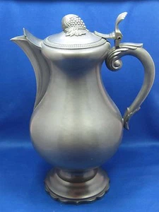 Huge 11" Antique Made in Holland Royal Daalderop Coffee, Tea Pitcher very nice   - Picture 1 of 12