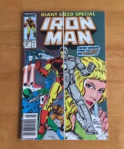 Iron Man #244 1989 Marvel Comics tamaño gigante especial - Imagen 1 de 2