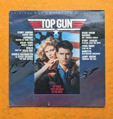 Top Gun - Original Movie Soundtrack - (1986) - 12" Vinyl Record LP - Pop / Rock - Image 1 of 4