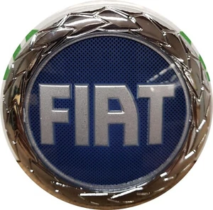 Fregio Posteriore Stemma Blu per Fiat Stilo 2003 2007 diam 85 mm - Imagen 1 de 1
