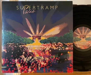 Supertramp Paris Live Vinyl 2 LP A&M SP-6702 Logical Song Bloody Well Right VG++ - Picture 1 of 11