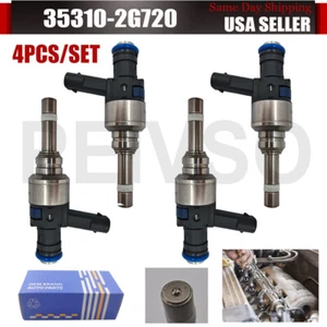 4x Fuel Injectors 35310-2G720 For Hyundai Santa Fe Sport 2013-2016 Sonata 11-14 - Picture 1 of 8