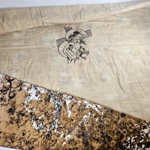 Schoß Krippe Quilt Babydecke Kreuz 42” x 34” handgefertigt maschinell genäht Latten - Bild 1 von 6