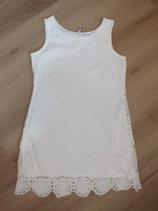 Kleid Festkleid Hochzeitskleid Brautkleid Spitzenkleid Laura Torelli Gr. L 42/44 - Bild 1 von 3