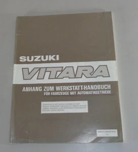 Manual de Taller Suplemento Suzuki Vitara Con Automática Stand 05/1989 - Imagen 1 de 1