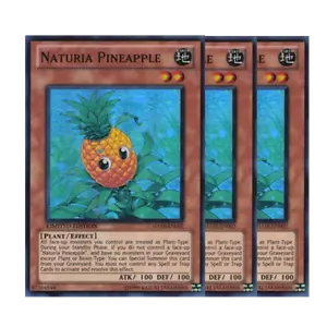 x3 Naturia Piña - HASE-EN002 - Súper Rara - Edición Limitada - Imagen 1 de 1