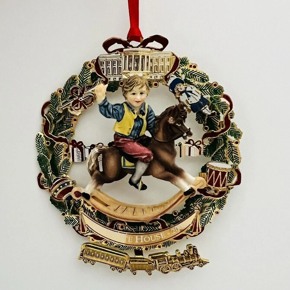 Christmas Ornament - The White House 2003 Historical Association -