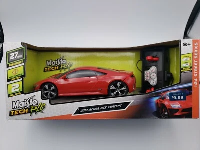 Maisto Tech R/C 2013 Acura NSX Concept HTF Red 1/24 Street Series New! - Image 1 of 4