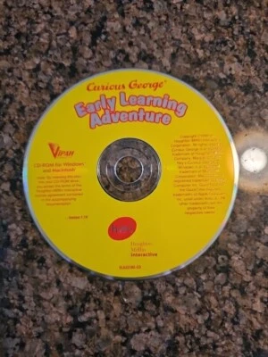 Curious George: Downtown Adventure PC/Mac CD-ROM (2002) disc only Untested  - Image 1 of 4