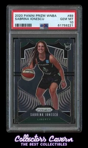 2020 Panini Prizm WNBA #89 Sabrina Ionescu PSA 10 (GEM MINT) RC - Bild 1 von 2