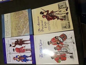 Osprey series men At arms books lot of 4 America provincial corps the wild geese - Picture 1 of 9