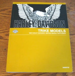 2020 Harley-Davidson TRIKE Service Manual Supplement Free Wheeler FLRT XLNT OEM - Picture 1 of 4