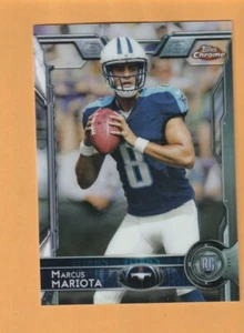 Marcus Mariota Tennessee Titans 2015 Topps cromo #150 radiocontrol Oregon Ducks 4H - Imagen 1 de 2