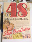 newspaper ad 1943 AW STAGE DOOR CANTEEN WWII movie poster Count Basie Kay Kyser