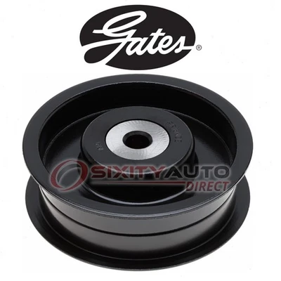 Gates Smooth Pulley Drive Belt Idler Pulley for 2009 Mercedes-Benz CL550 vf Foto 1 de 4