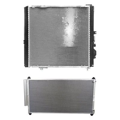 Kit de radiador y condensador de refrigeración de alcance para Mercedes-Benz 300SEL 90-91 Foto 1 de 2