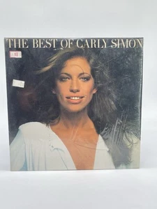 THE BEST OF CARLY SIMON 12" LP VG+ VINYL RECORD ELEKTRA SHRINK 1975 - Picture 1 of 4