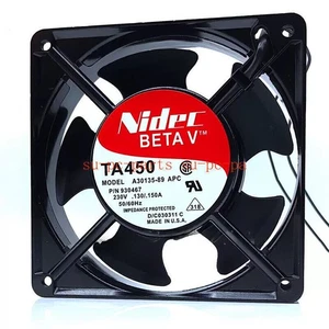 For NIDEC TA450 A30135-10 Cabinet industrial fan 230V 0.13/0.105A 120X120X38mm - Picture 1 of 4
