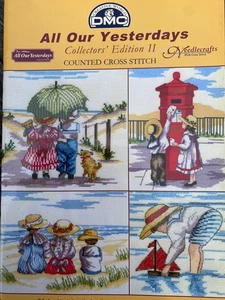 All Our Yesterdays Collectors Edition II 21 Cross Stitch Designs & Alphabet - Picture 1 of 4