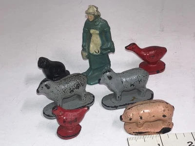 Ранняя резиновая фермерская леди с животными Auburn - Изображение 1 из 4