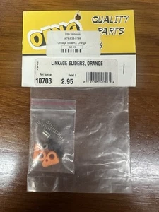 OFNA Racing 10703 Linkage Sliders, Orange ~ Vintage NIP NOS - Picture 1 of 2