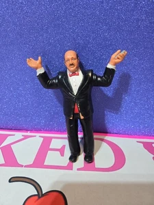 Figura de acción de lucha libre "Mean" Gene Okerlund LJN 1986 Titan Sports WWF Ver C - Imagen 1 de 10