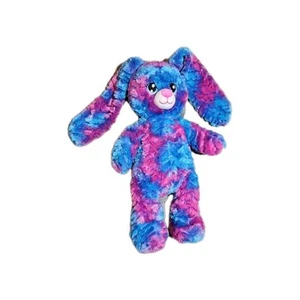 Frühling Flieder 16 Zoll Osterhase Build A Bear BABW blau lila pink - Bild 1 von 7