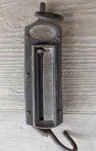 Antique Hog Pig Farm Hanging Scale, Hamilton's Iron Clad, Cast Iron? - Picture 1 of 12