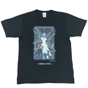 Camiseta Ghost in the Shell Shirou Masamune Negra Talla L, Artículo de Exposición, Nueva - Imagen 1 de 3