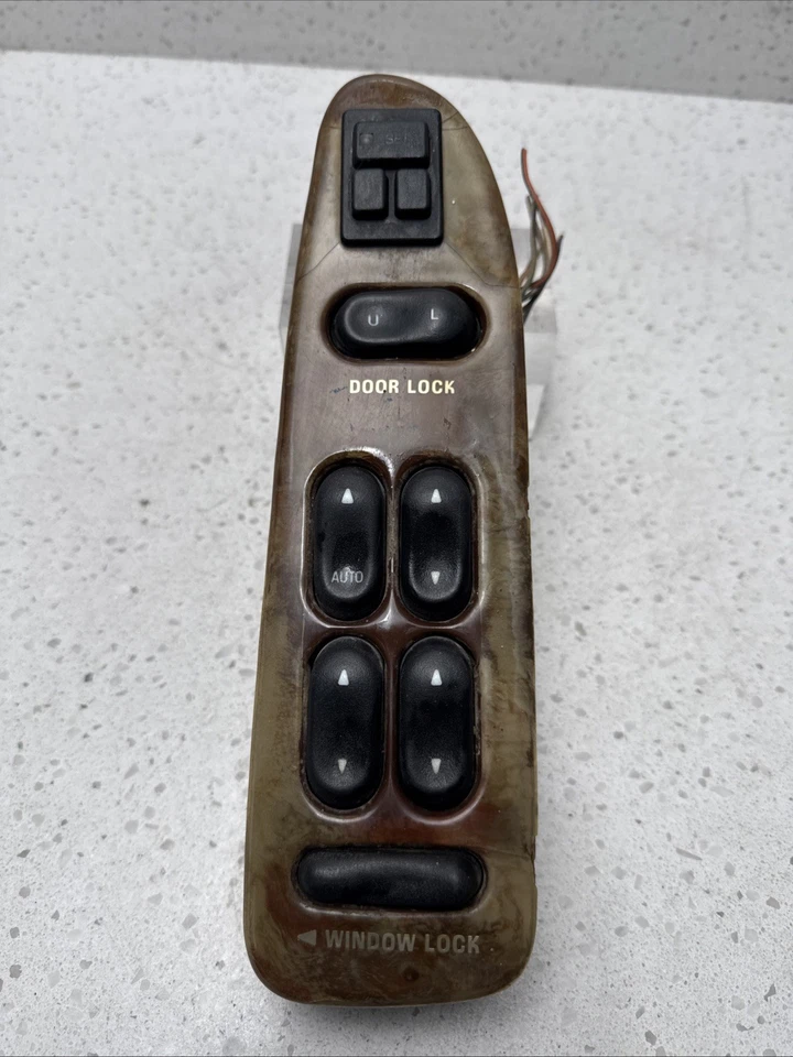 Interruptor de ventana eléctrica para puerta del conductor Lincoln Navigator 2000-2002 OEM Foto 1 de 4