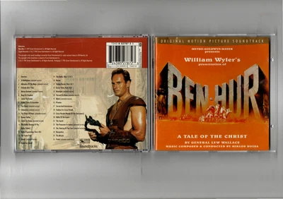 Ben - Hur Miklos Rozsa CD OST Soundtrack  36 Tracks Turner Pressung - Bild 1 von 2