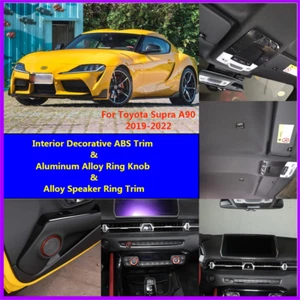 For GR Supra A90 MK5 2019-22 Interior Decorate Kit Car Accessories Trim Cover - Picture 1 of 11