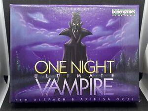 One Night Ultimate Vampire Family Party Game Bezier Games - 100% complete