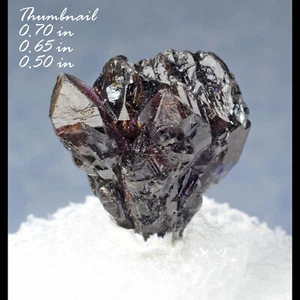 AMETHYST TANZANIA AFRICA MINERALS CRYSTALS GEMS-THN - Picture 1 of 2