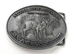 Western Core Gürtelschnalle NRA Great American Wildlife Whitetail Deer - Bild 1 von 1