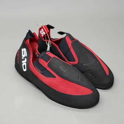 ADIDAS Five Ten Niad Moccasym Slip On Climbing Shoes Men's Sz 6 Black/Red FW2853 - Image 1 of 4
