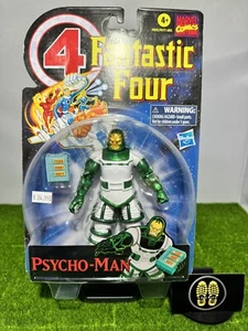 Hasbro Marvel Legends Retro Fantastic Four Psycho-Man 6" Actionfigur 2021 Neu - Bild 1 von 2