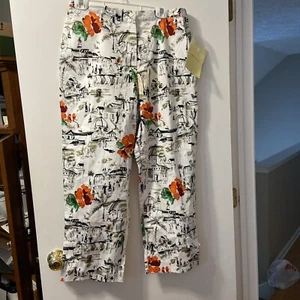 Susan Graver Style Pants City Of Paris  Nwt Large - Picture 1 of 10