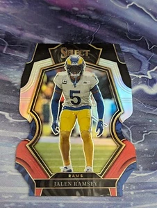 2022 Panini Select Jalen Ramsey Back And Red Prizm Premier Level - Picture 1 of 2