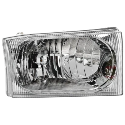 Se adapta a 99-04 FD SUPER DUTY CONJUNTO DE FAROS COMPUESTOS CON LENTE CENTRAL TRANSPARENTE 00-04 FD R Foto 1 de 4