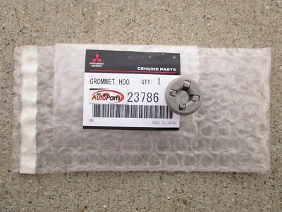 FITS: 02 - 07 MITSUBISHI LANCER HOOD SUPPORT ROD GROMMET OEM QTY = 1 NEW - Image 1 of 2
